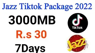 Jazz Tiktok Package 2022 | Jazz weekly Tiktok Package 2022 | Jazz Tiktok Package weekly 7days