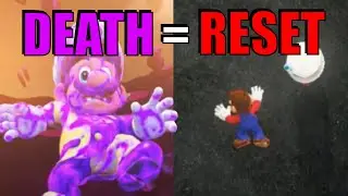 Speedrunning Mario Odyssey But DEATH = RESET