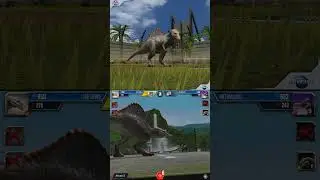 NEW THE SPINO ALL ANIMATION | Jurassic World The Game