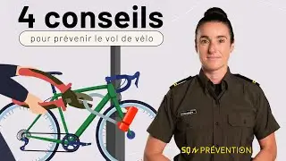 4 conseils pour prévenir le vol de vélo | SQtv Prévention