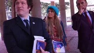 Javier Milei en la UNAM [Ciudad Universitaria] (Parte 1)