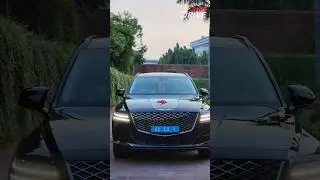 Genesis GV80 in India!! South Korean Ambassador has added a luxury SUV as his official vehicle.
