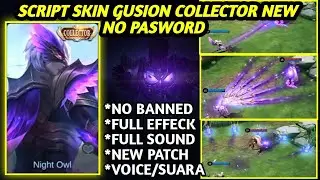 Script Skin Gusion Collector NO PASSWORD FULL EFFECT FULL VOICE New Patch MLB