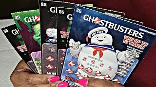 👻GHOSTBUSTERS👻 MI LOTTERY SCRATCHTICKETS #MecMomments
