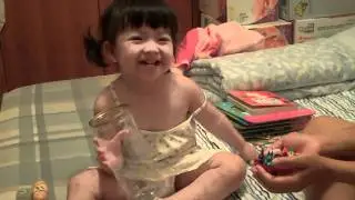 Baby Audrey Laughing 2010.09.29