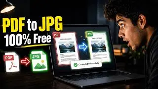 [2026] Convert PDF to JPG - Highest Quality, 100% Free & No Software