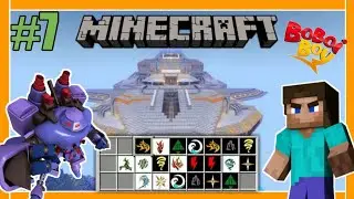 I DEFEAT PROMBE IN ADUDU SPACE SHIP AND TAKE BOBOIBOY POWER || MINECRAFT PART 7