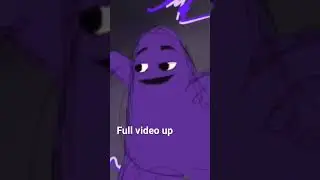 grimace fight animated #grimaceshake