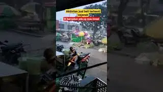 jual beli terhenti sejenak 