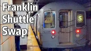 ⁴ᴷ⁶⁰ Franklin Shuttle Swap at Atlantic Avenue and Prospect Park