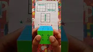 How to solve a 3 by 3 rubik's cube 😀👌magic trick 