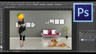Erase object - Clone stamp - Photoshop CS6 - Quick tutorial