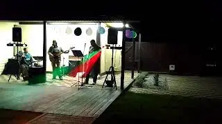 Аллилуйя Леха на кахоне я на микрофоне Славик на басухе