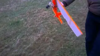 Запуск самолета из бальзы 2