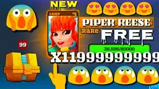 I GOT FREE PIPER REESE BY OPENING GOLD CHEST 100X IN FRAG PRO SHOOTER FREE PIPER REESE