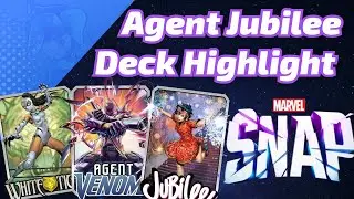Agent Venom Jubilee Value | Marvel SNAP Deck Highlight