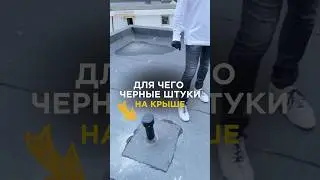 Для чего эти штуки на крыше? #строительство