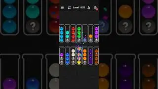 Ball Sort Color Water Puzzle Solution Level 1155