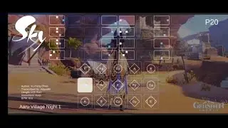 Aaru Village: Wind of Tranquility (Genshin Impact) - children of the light - SKY sheet