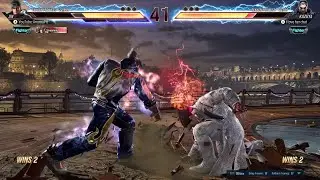 Tekken 8 My Newbie Jin Kazama VS Kazuya (I love her chat) PS5 Player