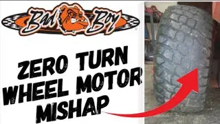 WTF? I CAN’T BELIEVE NO ONE CAUGHT THIS?? BAD BOY ZERO TURN WITH SHEARED OFF WHEEL MOTOR BOLTS!!