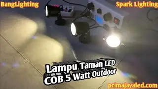 Lampu Taman LED COB 5 Watt Outdoor
