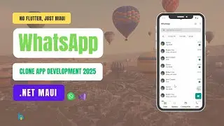 How to Build a WhatsApp UI Clone in .NET MAUI | Full MAUI UI Tutorial 2025