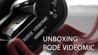 RODE VideoMic - Unboxing