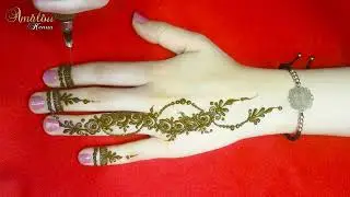 جديد نقش حناء هندي موديل نقش جديد 2023 . henna design. na9ch henna.