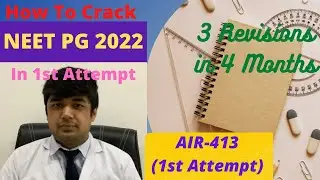 |How to Crack NEETPG 2022 in 1st Attempt?|Plan for Next 4 months| NEET PG Strategy| NEET PG 2022|
