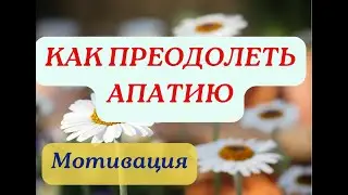 КАК ПРЕОДОЛЕТЬ АПАТИЮ