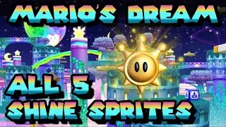 All Shine Sprites in Mario's Dream | Super Mario Eclipse