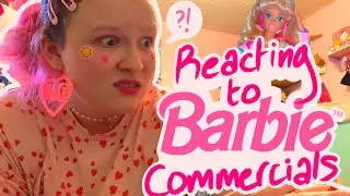 🎀💖Reacting to old Barbie commercials 💖🎀