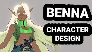 Elf Character Design Speed Paint
