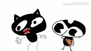 Bendy vs cartoon cat