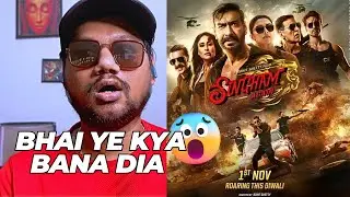Singham Again Trailer REACTION !!! 😱