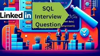 Linkedin SQL Question|Data Engineer Interview Preparation