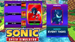 HOW TO UNLOCK *SONIC THE WEREHOG* ASAP. UNLOCKING & REVIEWING THE NEW HALLOWEEN UPDATE!!!