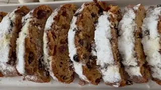 ПОТРЯСАЮЩЕ ВКУСНЫЙ РОЖДЕСТВЕНСКИЙ ШТОЛЛЕН /рецепт/ВЫПЕЧКА