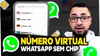 2025 ✅ 3 jeitos de CRIAR Numero VIRTUAL e Ativar WhatsApp ou Telegram (PUB)