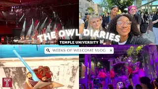 Weeks Of Welcome Vlog | Fun and free events at Temple!
