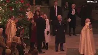 The Royal Family attend the 'Together at Christmas' Carol Service at Westminster Abbey in London