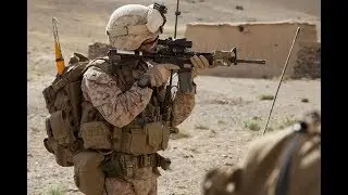 Солдаты морской пехоты США в Афганистане