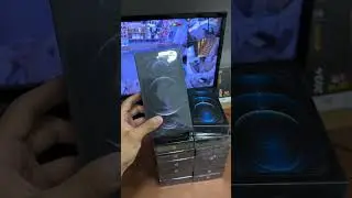 iPhone 12 Pro Box Pack 📲 #shorts #shortvideo