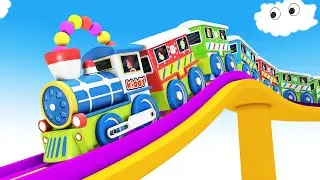 Choo Choo Train Cartoon - Toy Factory