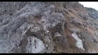 СЪЕМКА С ПТИЧЪЕГО ПОЛЕТА/ БАШНИ И ЗАМКИ РАННЕГО СРЕДНЕВЕКОВОГО ПЕРИОДА/АУЛ ХЬАЙ/ЧЕЧНЯ