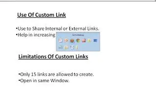 Salesforce How to Series  Standard Custom Link