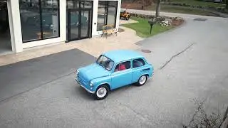 A little drive of the 1965 ZAZ 965A Zaporozhets