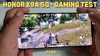 HONOR X9A GAMING TEST - PUBG HAND CAM
