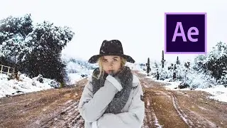 Snow effects and 3D effects on photo | After Effects | Tutorial |